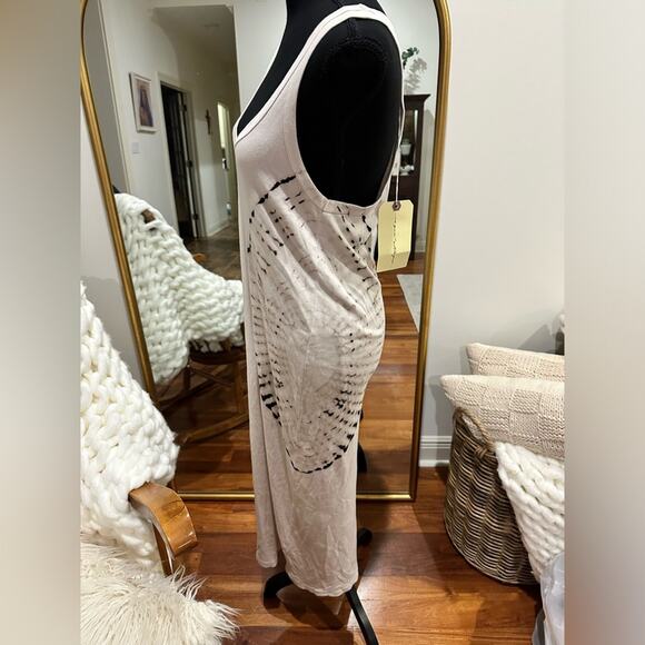 Raquel Allegra TIE-DYE BABY RIB TANK HILMA DRESS - Picture 3 of 10